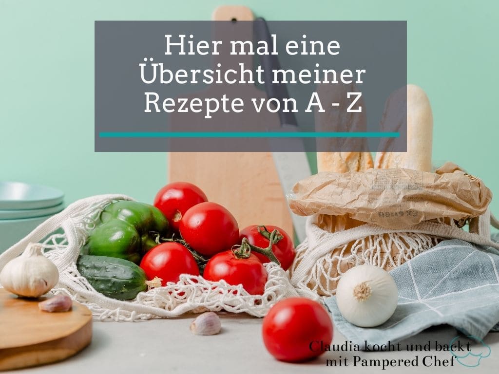 Rezepte von A bis Z