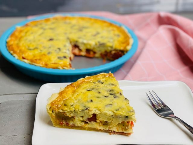 Tomaten-Mascapone-Quiche