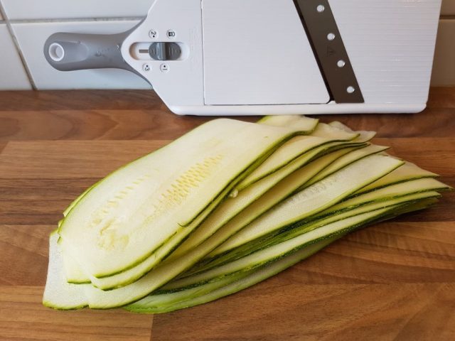 Zucchini Schinken Röllchen aus der große Ofenhexe
