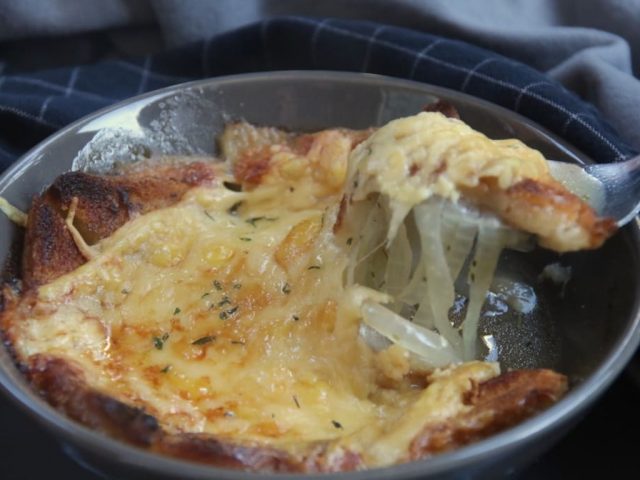 Französische Zwiebelsuppe