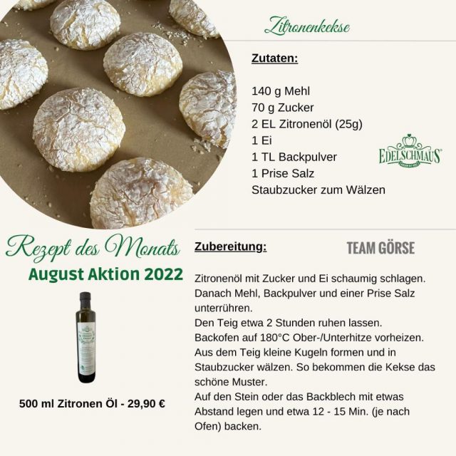 Zitronenkekse