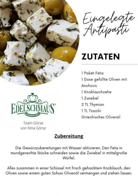 Eingelegte Antipasti