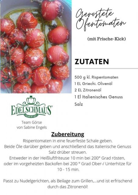 Geröstete Ofentomaten