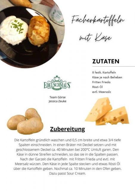 Edelschmaus Team Rezeptkarten