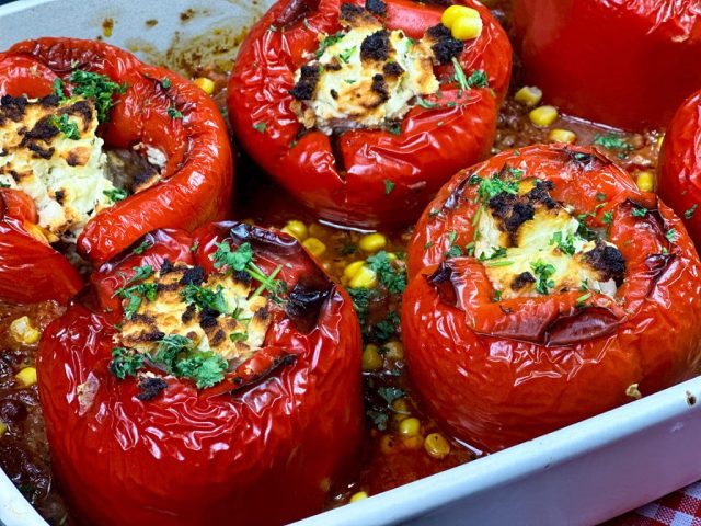 Gefüllte Paprika