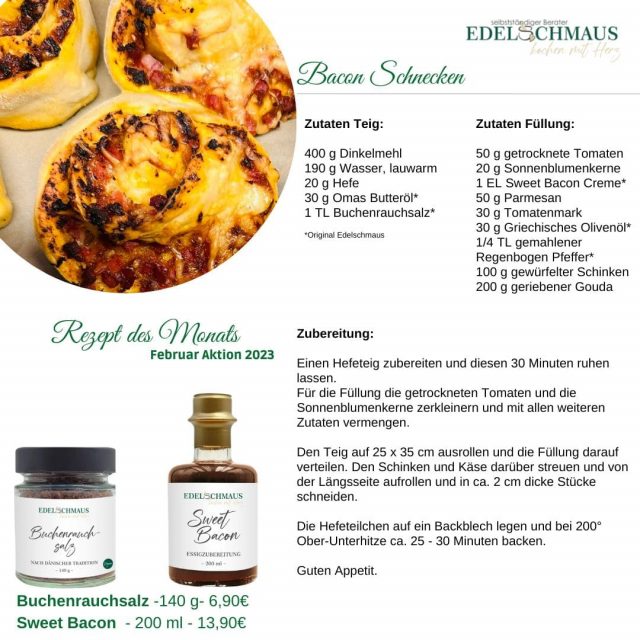 Edelschmaus Team Rezeptkarten