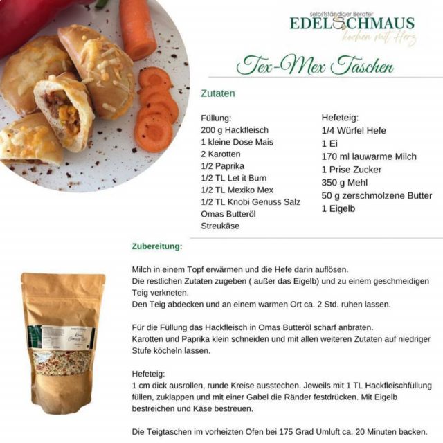 Edelschmaus Team Rezeptkarten