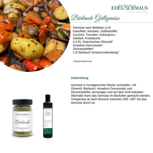 Bärlauch Grillgemüse