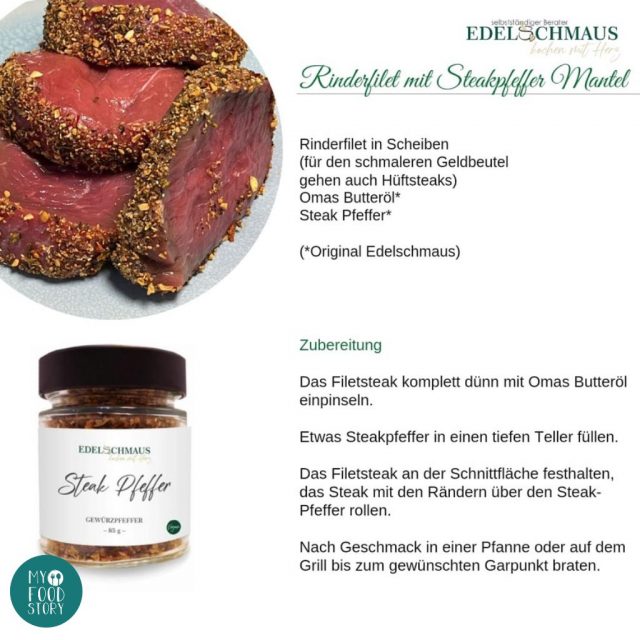 Edelschmaus Team Rezeptkarten