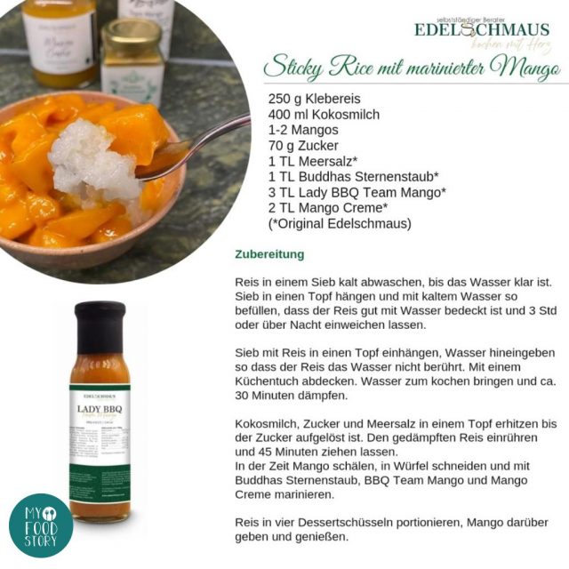 Edelschmaus Team Rezeptkarten