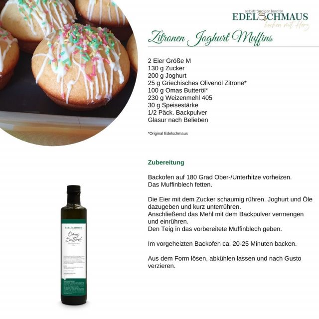 Zitronen Joghurt Muffins