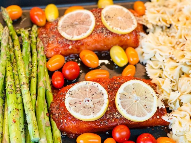 Lachsplatte – All In One