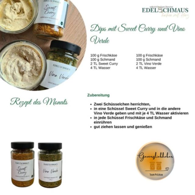 Edelschmaus Team Rezeptkarten