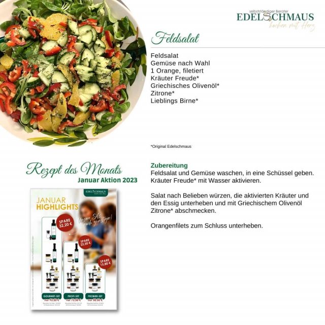 Edelschmaus Team Rezeptkarten