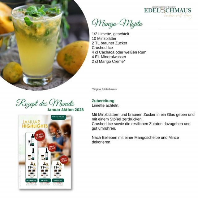 Edelschmaus Team Rezeptkarten