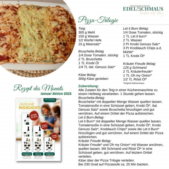 Edelschmaus Team Rezeptkarten