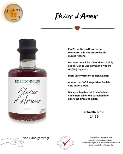 Edelschmaus Liköre