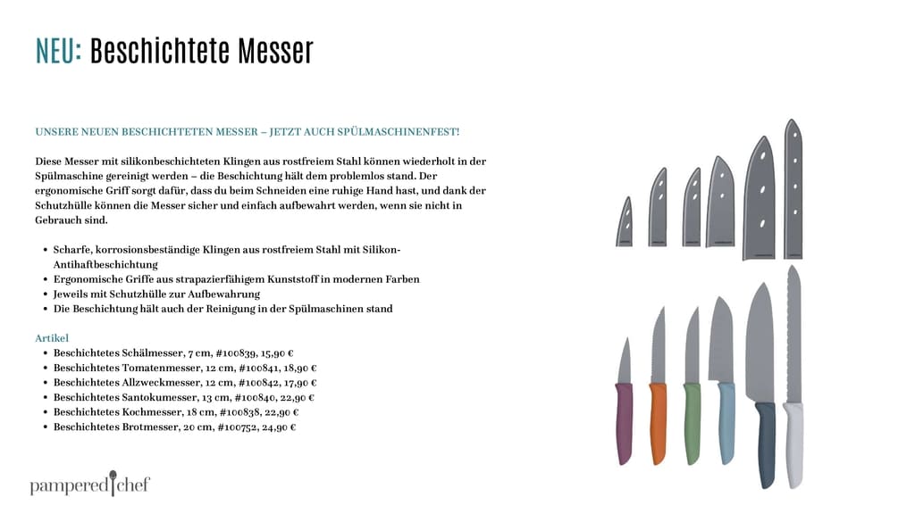 Pampered Chef® Neuheiten