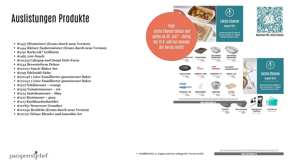 Pampered Chef® Neuheiten