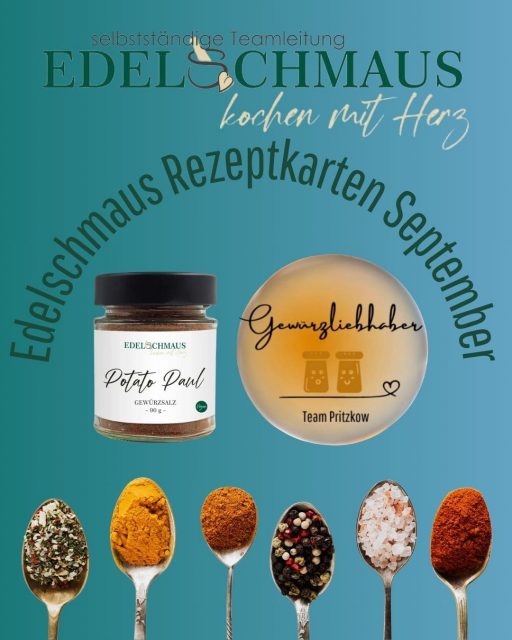 Edelschmaus Team Rezeptkarten
