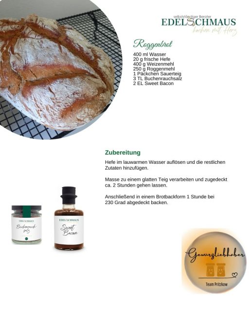 Edelschmaus Team Rezeptkarten