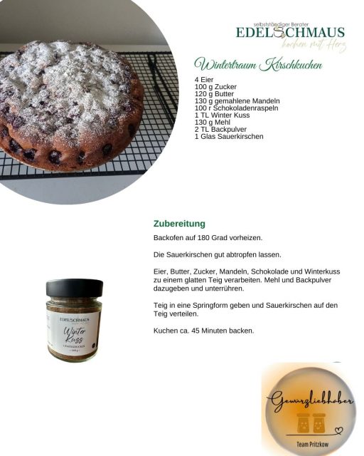 Edelschmaus Team Rezeptkarten