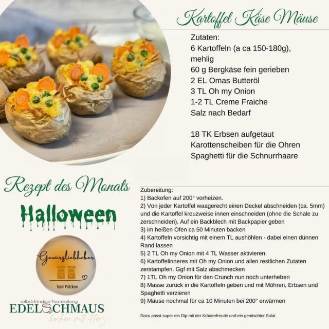 Edelschmaus Team Rezeptkarten