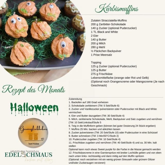 Edelschmaus Team Rezeptkarten