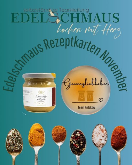 Edelschmaus Team Rezeptkarten