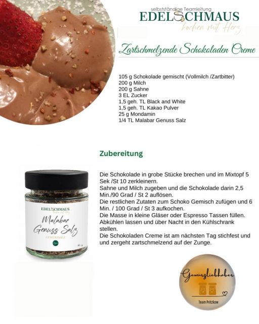 Edelschmaus Team Rezeptkarten