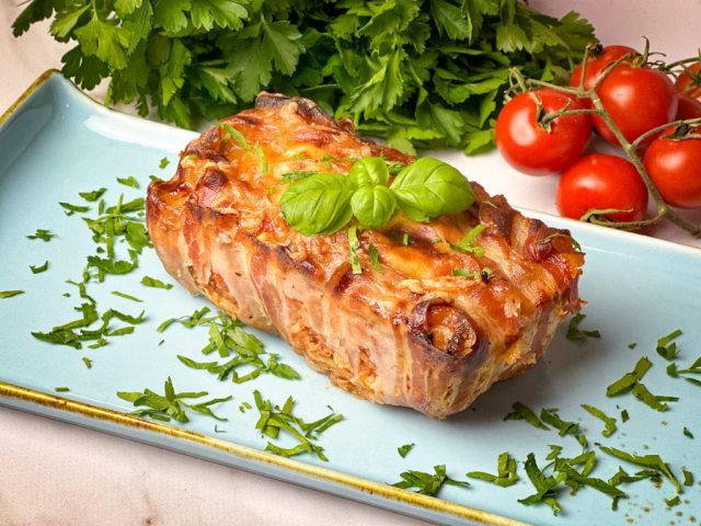 Bacon Lasagne aus der Mini-Kastenform