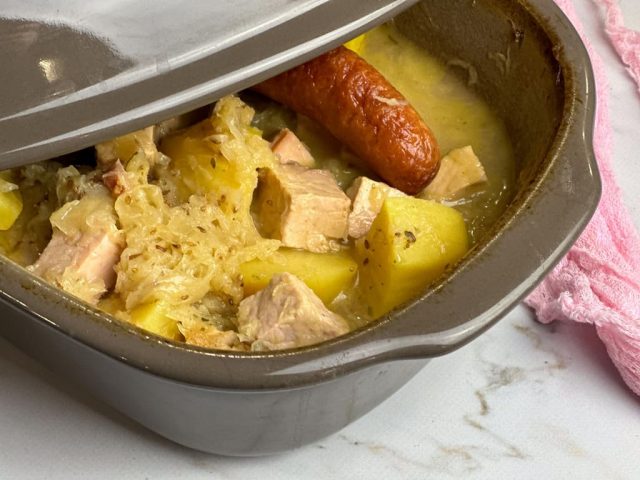 Kassler-Sauerkraut-Eintopf