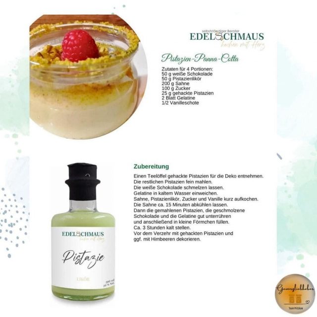 Edelschmaus Team Rezeptkarten