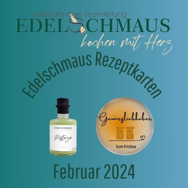 Edelschmaus Team Rezeptkarten