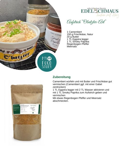 Edelschmaus Team Rezeptkarten