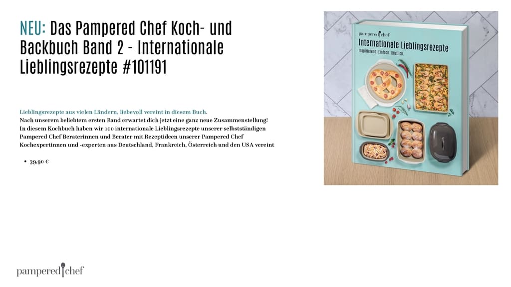 Pampered Chef® Neuheiten