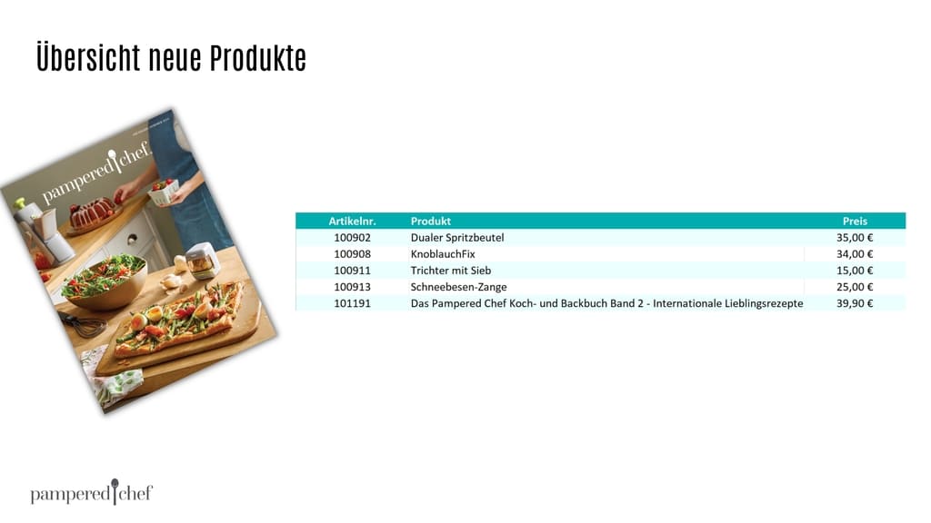 Pampered Chef® Neuheiten