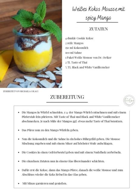 Edelschmaus Team Rezeptkarten