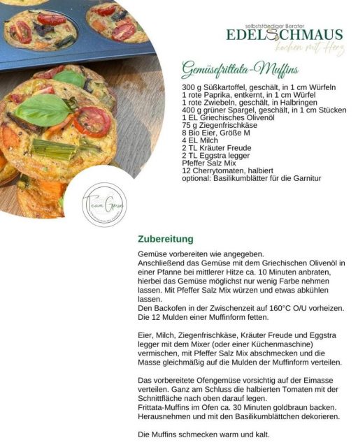 Edelschmaus Team Rezeptkarten