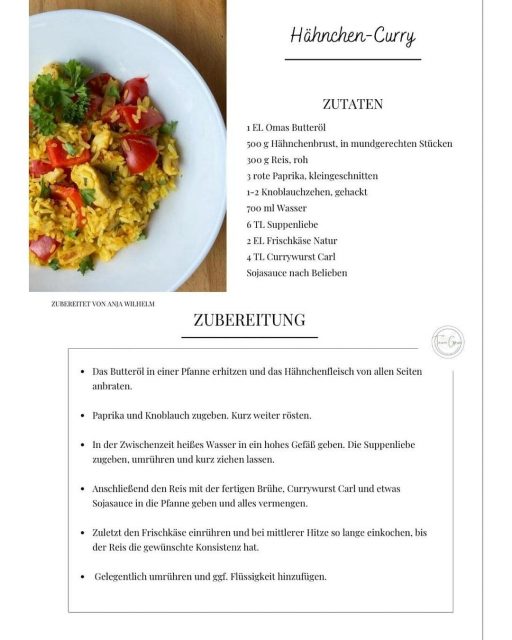 Edelschmaus Team Rezeptkarten