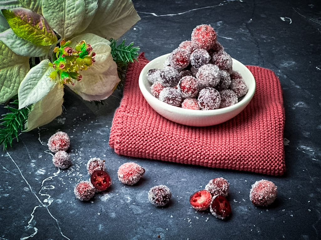 Gezuckerte Cranberries